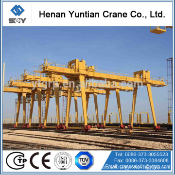 MG type double girder gantry crane price with mobile trolley, Top Quality Lifting Crane